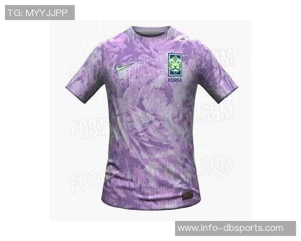 韩国队世界杯新球衣亮相主场金色修饰客场紫色主打引发期待